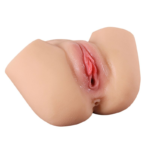 Masturbador Realista Bunda 3D Dupla Penetração – CyberSkin com 10 Vibrações 🍑🔥 - Imagem 5