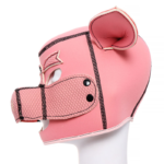 Capuz Pig Play Rosa com Focinho Removível - Imagem 2