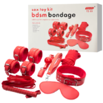 Kit Bondage 7 Peças Pelúcia Yeain | Explore Suas Fantasias