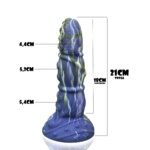 Dildo Cthulhu 2 21x5cm: Tentáculos e Textura Progressiva - Imagem 5