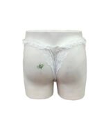 Calcinha Tailandesa com Pérolas Estimulantes | Branca - Imagem 3