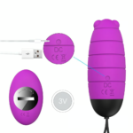Cápsula Vibratória Baby Bee com Controle Remoto - 9 Modos - Imagem 5