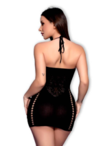 Vestido Bodystocking Sensual com Renda e Recortes | Conforto e Sedução - Imagem 2