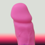 Prótese Realista Rosa Neon 24cm com Ventosa: Prazer GG e Mãos Livres - Imagem 5