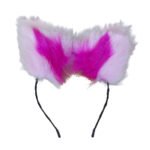 Kit Furry Gata Manhosa: Plug M em Metal com Rabo Rosa + Tiara de Orelhinhas 😻🎀✨ - Imagem 4