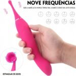 Vibrador 2 em 1 Ponto G e Clitóris: 9 Modos de Vibração - Imagem 2