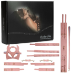 Kit Bondage BDSM 7 Peças com Cinturão e Máscara - Imagem 2