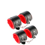 Kit Bondage com 7 Peças com Forro em Pelúcia - Imagem 3