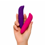 Vibrador Ponto G Formato Golfinho Aveludado - Imagem 2