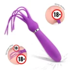 Vibrador Ponto G com Pontas de Chibata: 9 Modos