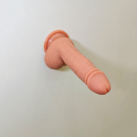 Pênis com ventosa KLEBER 17x4,5cm Bege - Imagem 2