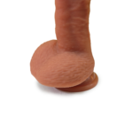 Pênis com ventosa KLEBER 17x4,5cm Bege - Imagem 7